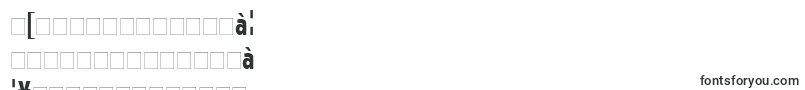 Czcionka ErbarLtBoldCondensed – bengalskie czcionki